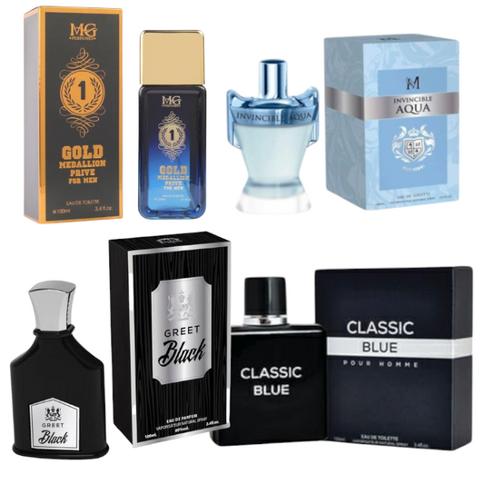 Set 4 parfumuri must have pentru barbati, 100ml